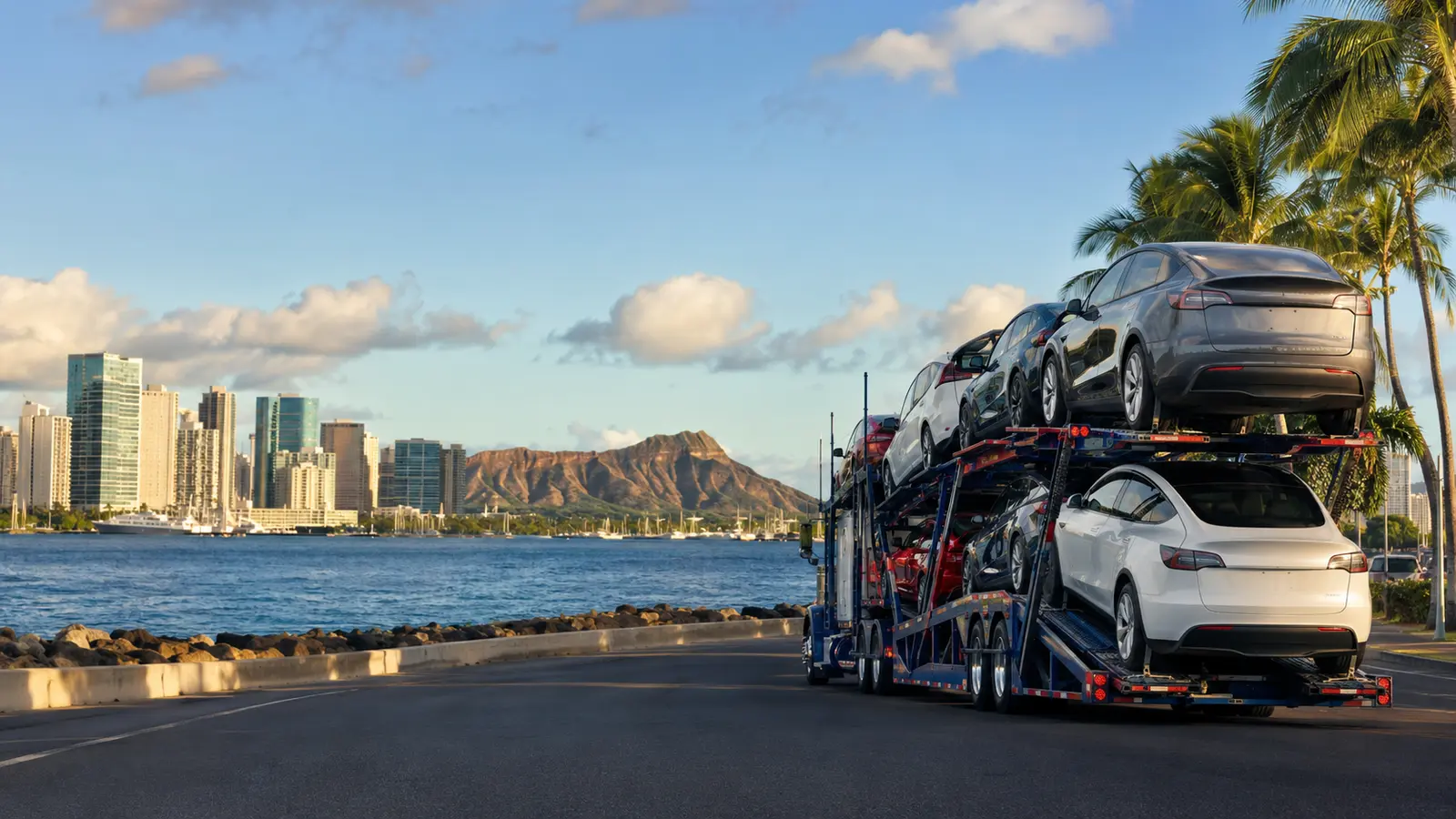 Door-to-door delivery for a Arkansas to New York vehicle shipment