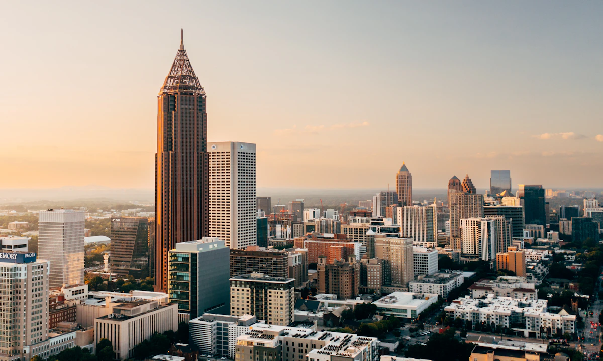Georgia car shipping location and route planning