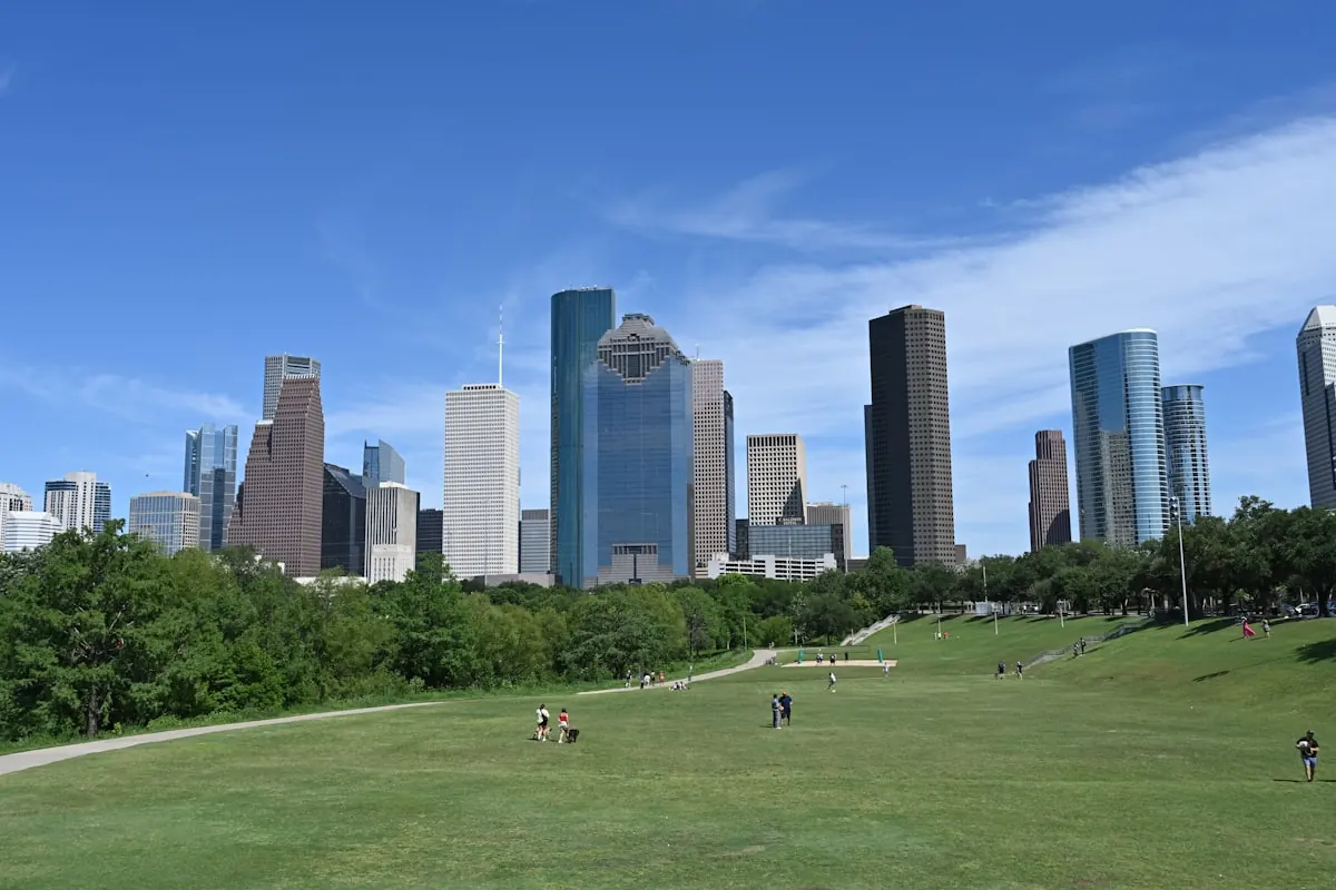 Houston skyline in Texas Houston skyline in Texas