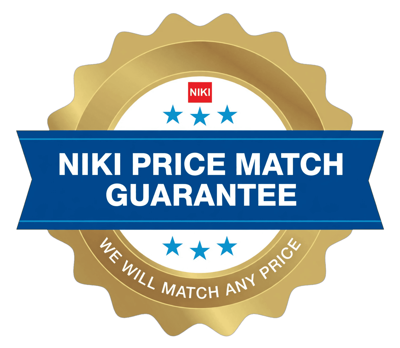 NIKI Price Match Guarantee - We Will Match Any Price
